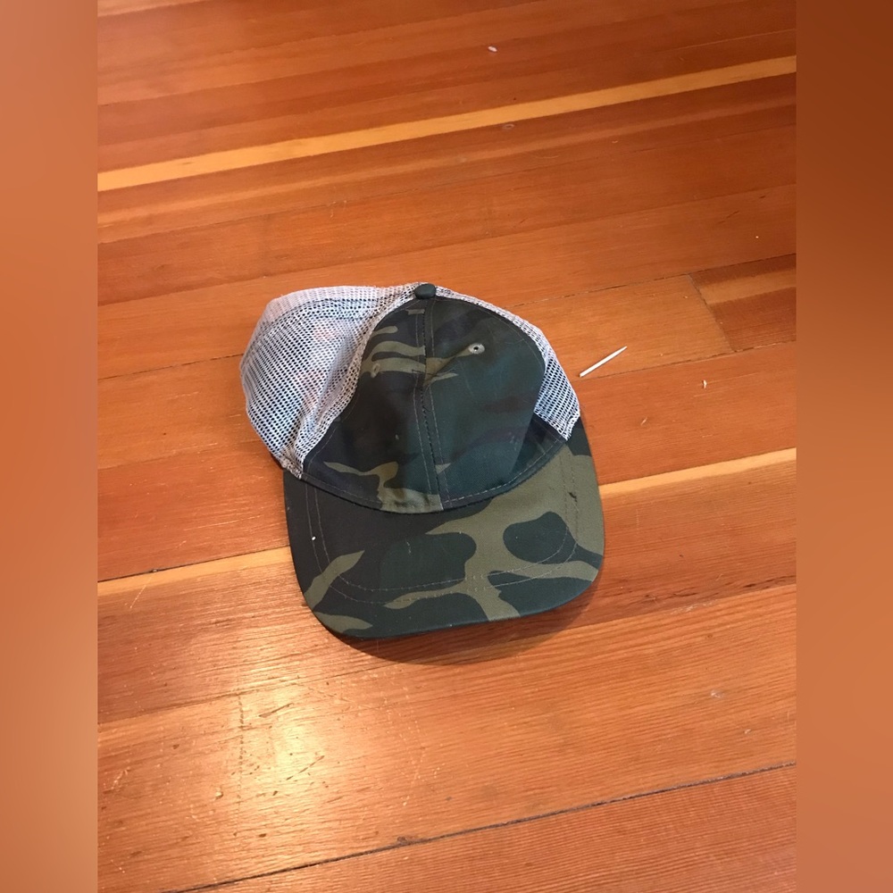 Camo Ball Cap snap back hat